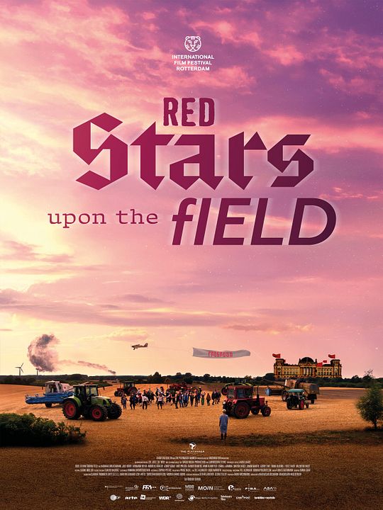 Estrellas rojas sobre el campo : Póster