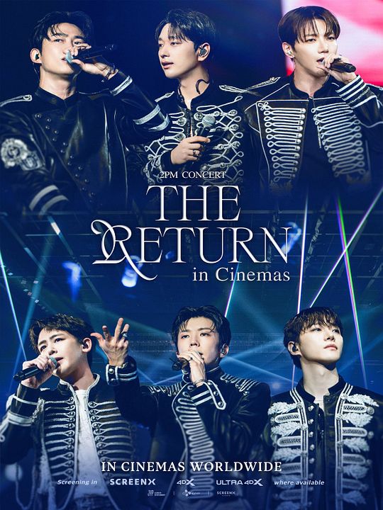 2PM Concert 'The Return' in Cinema : Póster
