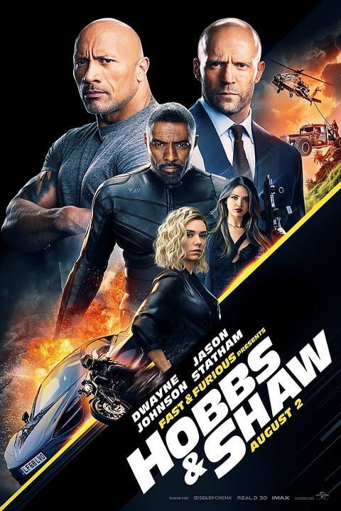 Rápidos y furiosos: Hobbs & Shaw : Póster