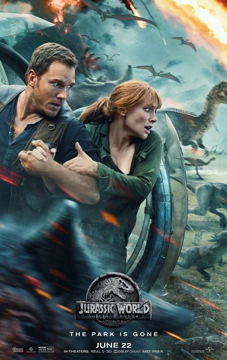 Jurassic World: El reino caído : Póster