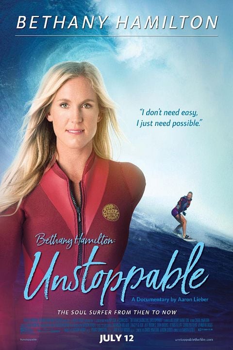 Imparable - La vida sin miedo de Bethany Hamilton : Póster