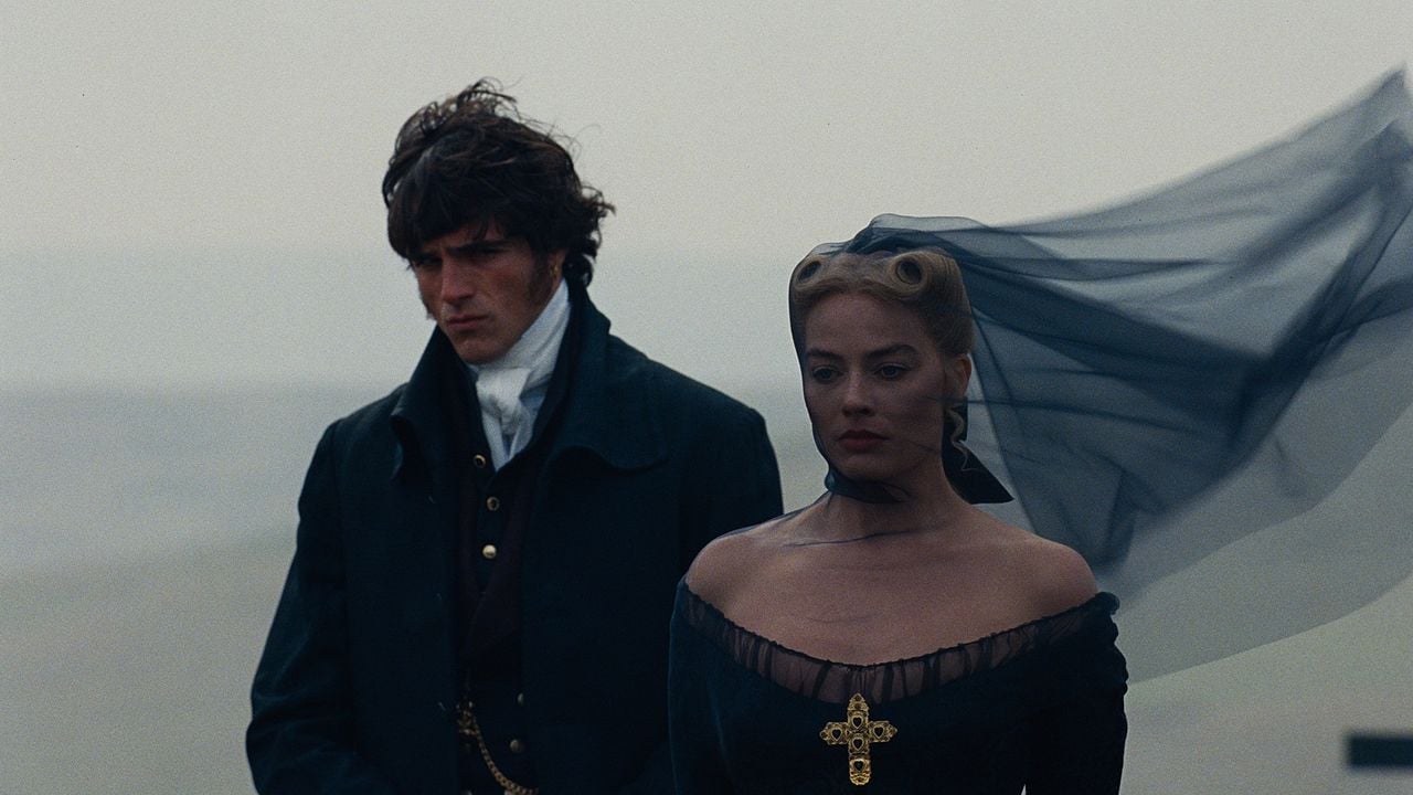 Cumbres Borrascosas : Foto Margot Robbie, Jacob Elordi