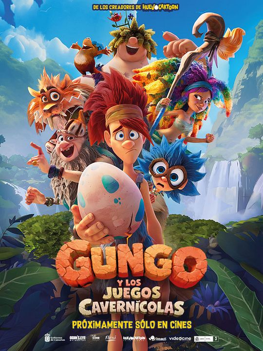 Gungo y los juegos cavernícolas : Póster