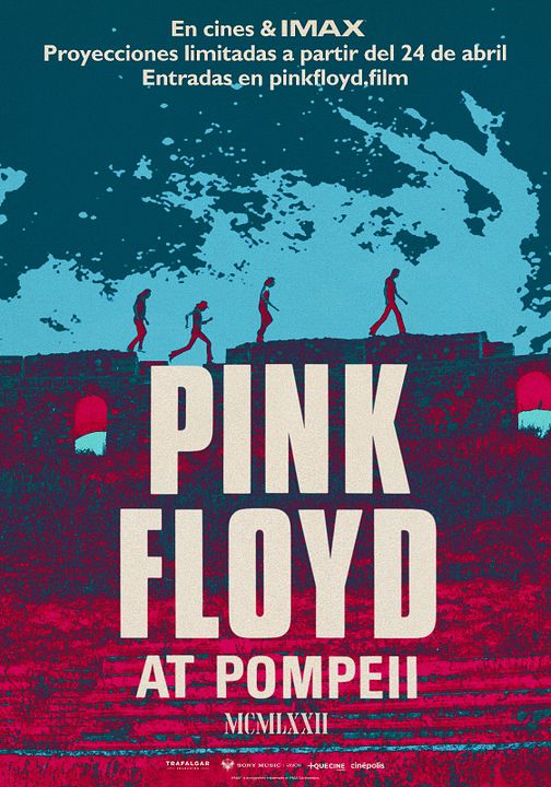 Pink Floyd: Live at Pompeii - MCMLXXII : Póster