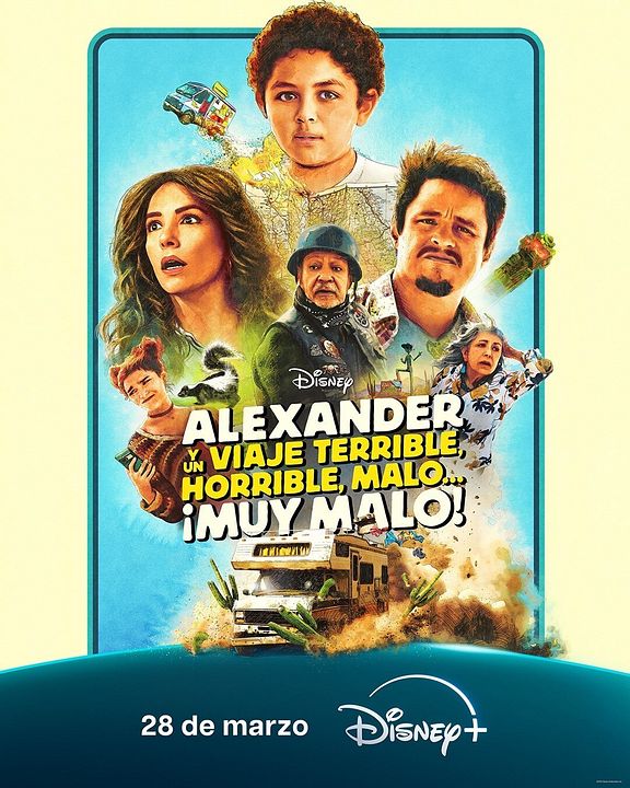 Alexander y un viaje terrible, horrible, malo... ¡Muy malo! : Póster