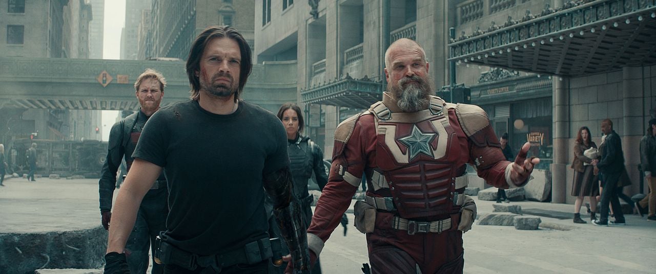 Thunderbolts* : Foto Sebastian Stan, David Harbour