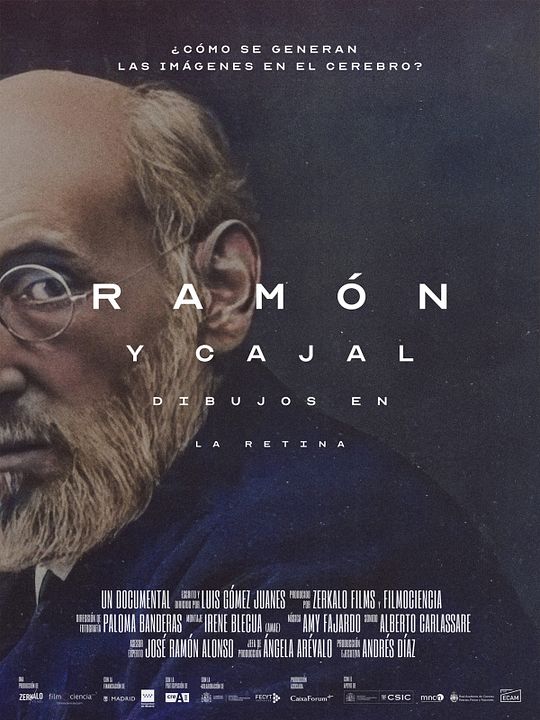 Ramón y Cajal: Dibujos en la retina : Póster