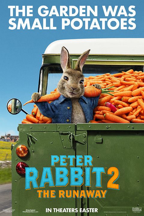 Peter Rabbit 2: Conejo en fuga : Póster