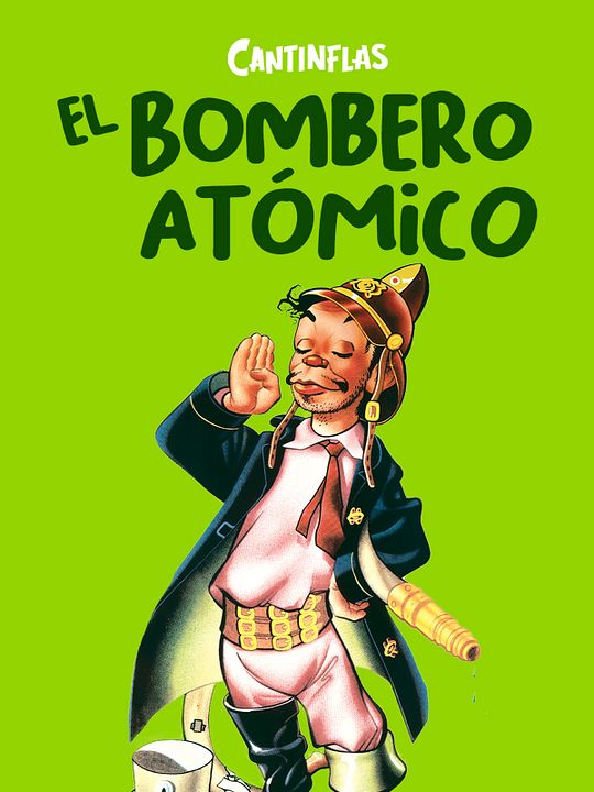 El bombero atómico : Póster