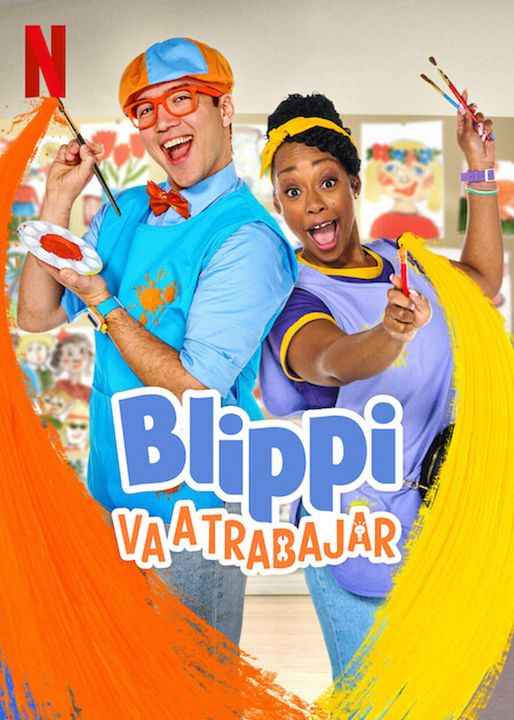 Blippi va a trabajar : Póster
