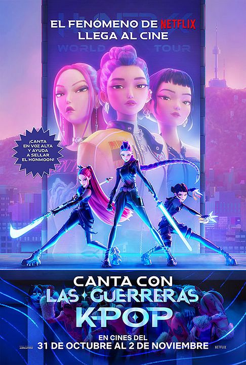 Las guerreras k-pop : Póster