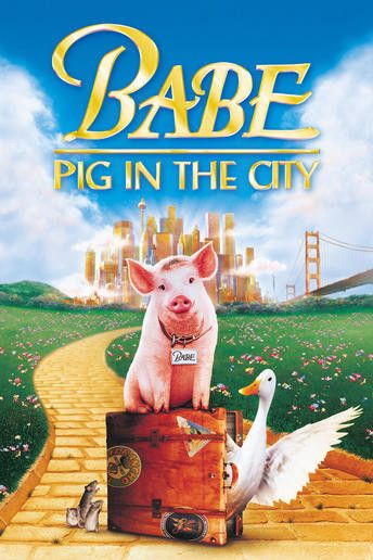 Babe, el cerdito en la ciudad : Póster