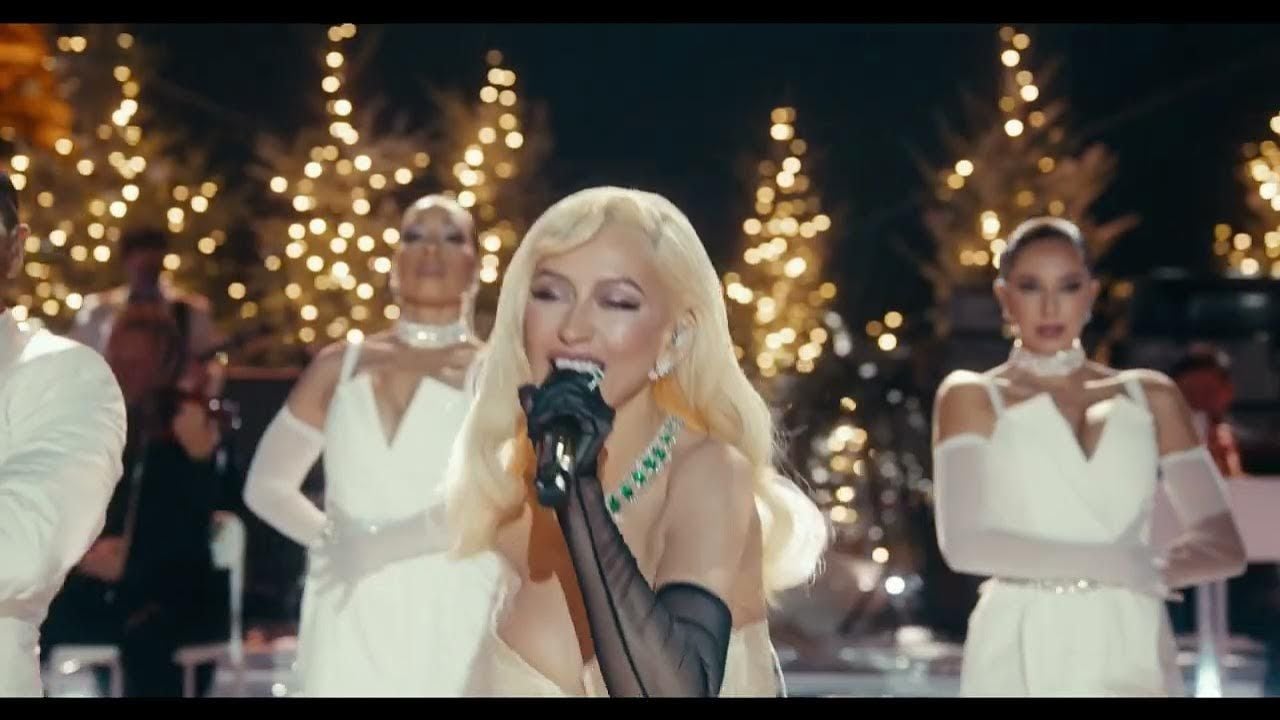 Christina Aguilera Navidad en Paris : Foto