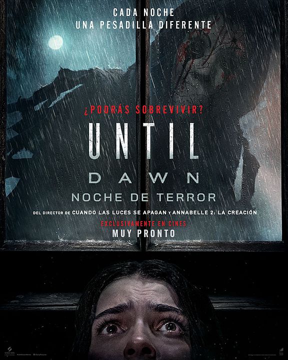 Until Dawn: Noche de terror : Póster
