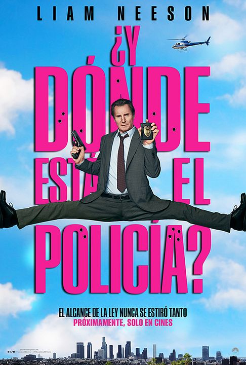 ¿Y dónde está el policía? : Póster