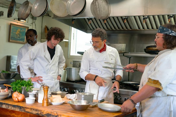 Tony : Foto Antonio Banderas, Dominic Sessa