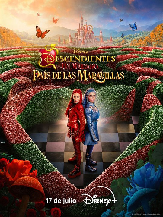 Descendientes: Un malvado País de las Maravillas : Póster