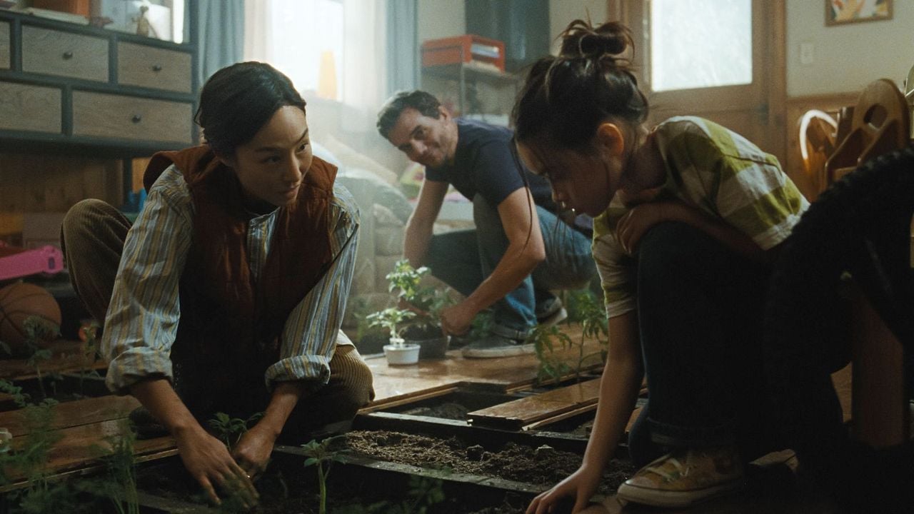 La última casa : Foto Wagner Moura, Greta Lee