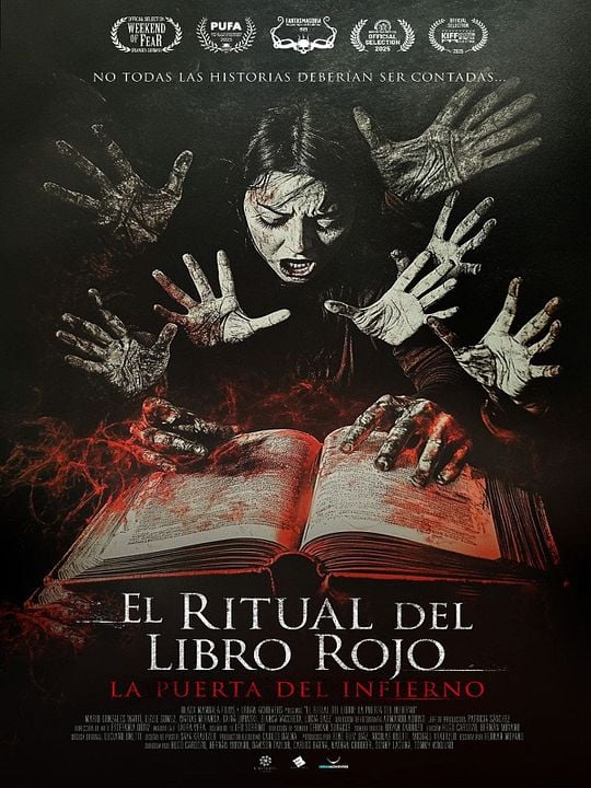 El Ritual Del Libro Rojo: La Puerta Del Infierno : Póster