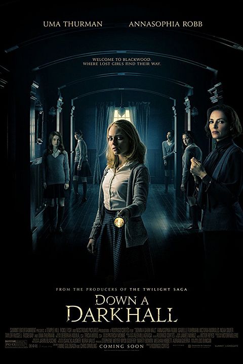 Down a Dark Hall : Póster