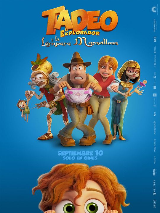 Tadeo Jones y la lámpara maravillosa : Póster