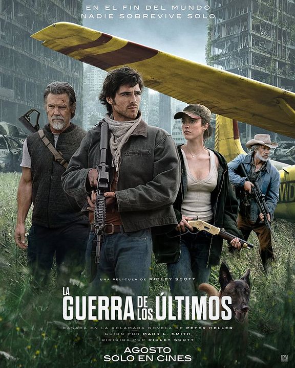 La guerra de los últimos : Póster