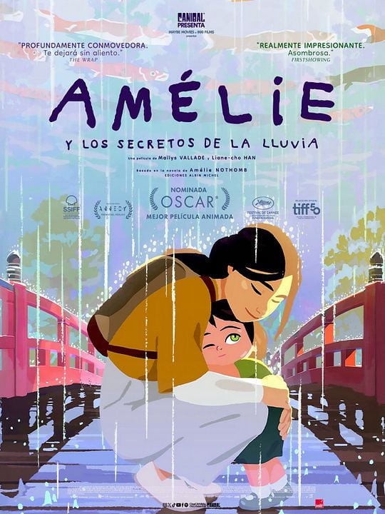 Amelie y los secretos de la lluvia : Póster