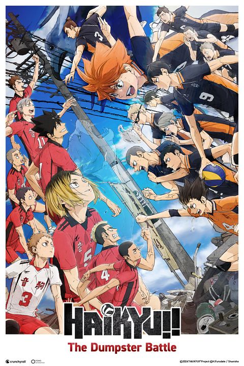 HAIKYU!! La Batalla del Basurero : Póster