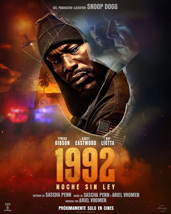 1992: Noche sin ley : Póster