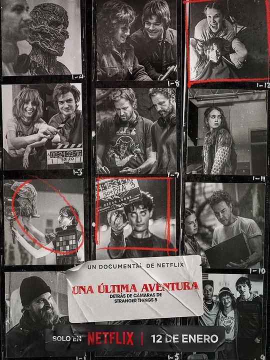 Una última aventura: Detrás de cámaras de Stranger Things 5 : Póster