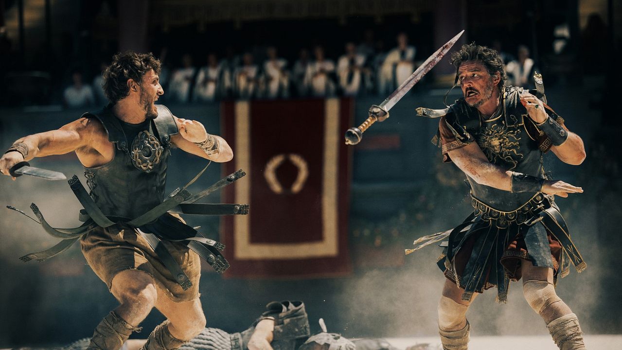 Gladiador II : Foto Paul Mescal, Pedro Pascal