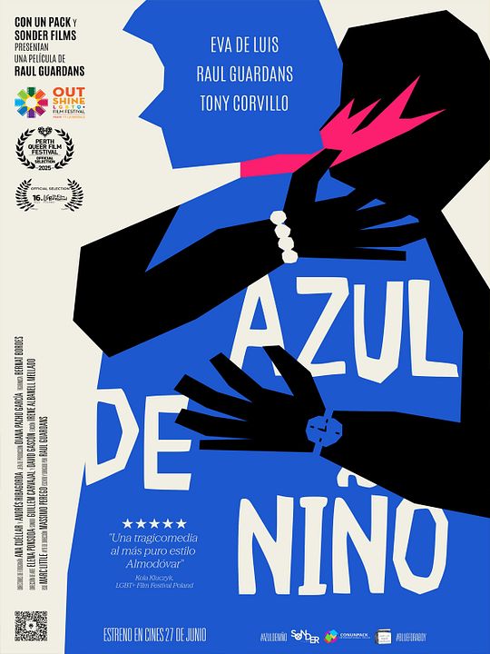 Azul de niño : Póster