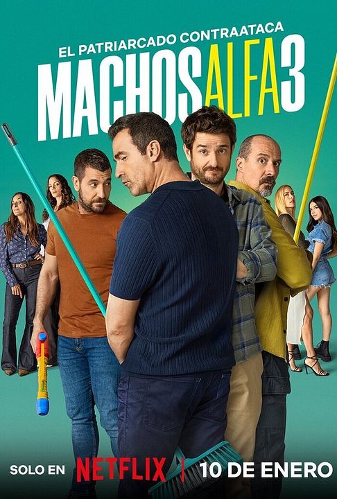 Machos alfa : Póster