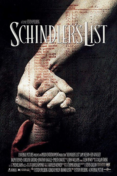 La lista de Schindler : Póster