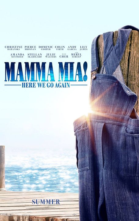 Mamma mia! Vamos otra vez : Póster