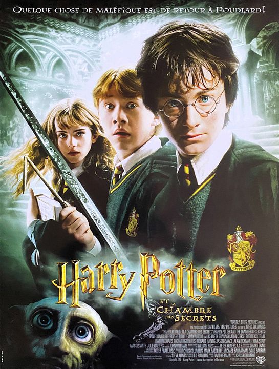 Harry Potter y la cámara secreta : Póster