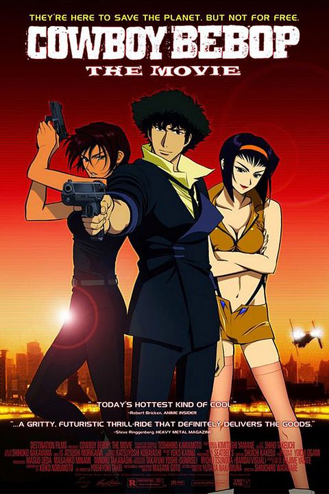 Cowboy Bebop: Tengoku no tobira : Póster