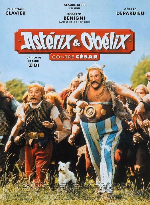 Astérix y Obélix contra el César : Póster