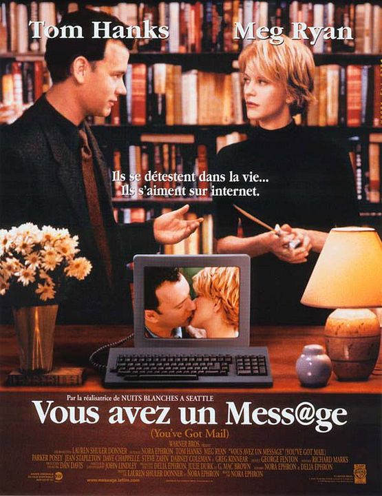 Tienes un e-mail : Póster Meg Ryan, Nora Ephron