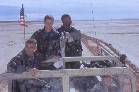 Foto George Clooney, Ice Cube, Mark Wahlberg