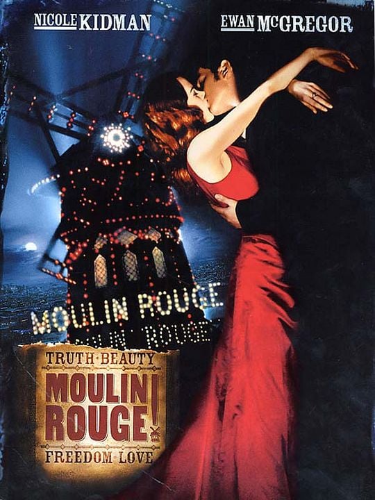 Moulin Rouge: Amor en rojo : Póster