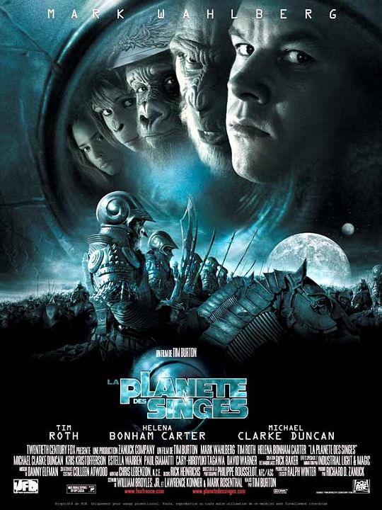 El planeta de los simios : Póster