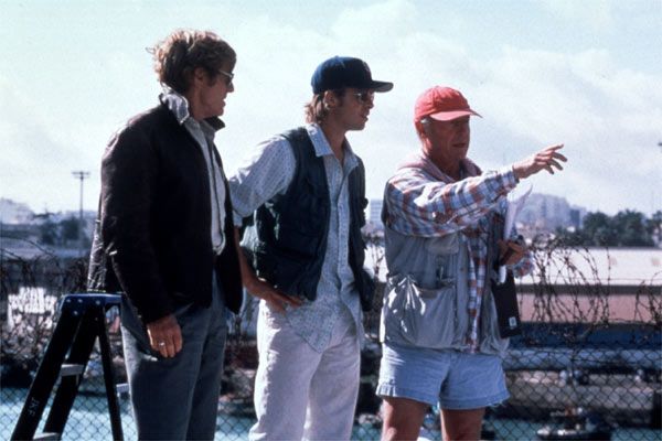 Juego de espías : Foto Robert Redford, Tony Scott, Brad Pitt