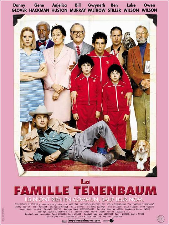 Los Excéntricos Tenenbaums : Póster