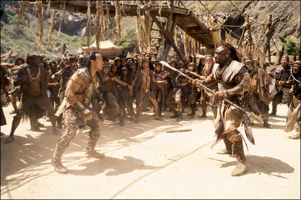 El rey escorpión : Foto Michael Clarke Duncan, Dwayne Johnson