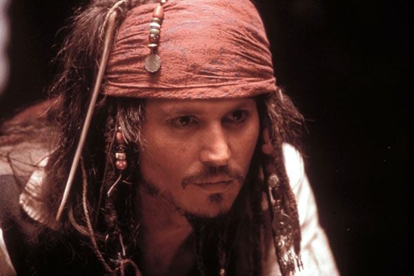 Piratas del Caribe: La maldición del Perla Negra : Foto Johnny Depp