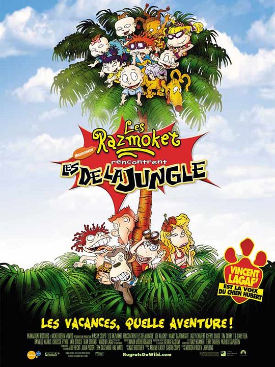 Los rugrats: Vacaciones salvajes : Póster