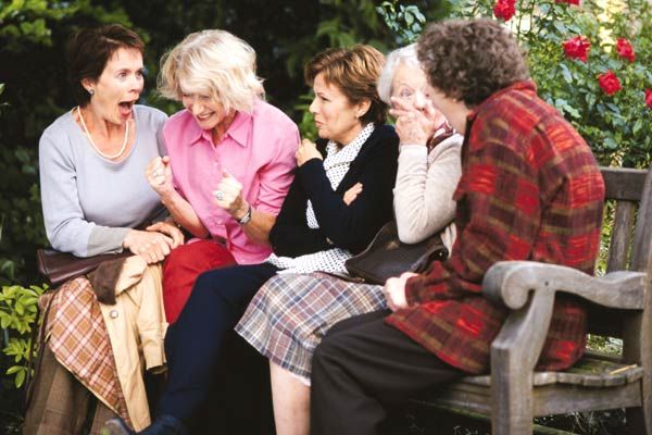 Foto Helen Mirren, Julie Walters, Celia Imrie