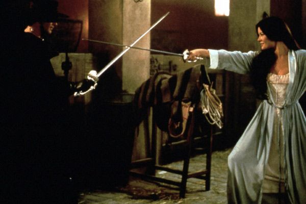 La máscara del Zorro : Foto Antonio Banderas, Catherine Zeta-Jones