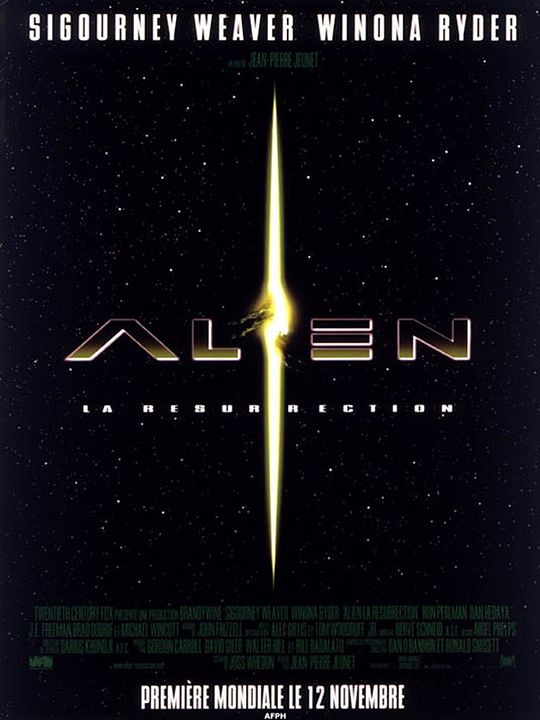 Alien: Resurrección : Póster